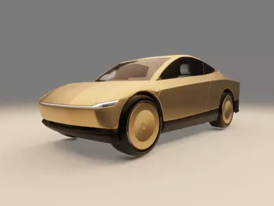Tesla Robotaxi 2025  3D model