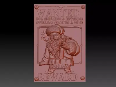 Santa  3D print model purchase