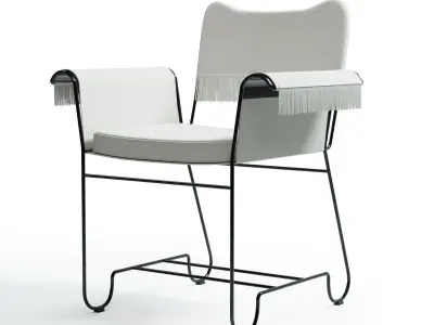 Gubi Tropique Dining Chair all modifications 3D model