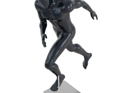 Running abstract mannequin 82 3D model