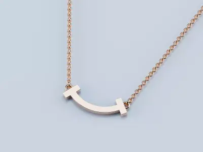 Smile Pendant T 3D print model