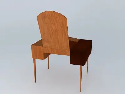classical model - poudreuse 3D Free 3D model