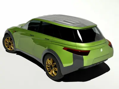 Mongoose AWD Concept sports Wagon 3D model