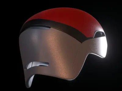 Cyclist Helmet Free 3D model