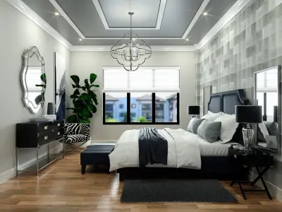 Full Luxury Condo Interior 3D model