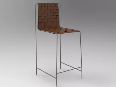 Strike Stool 3D model