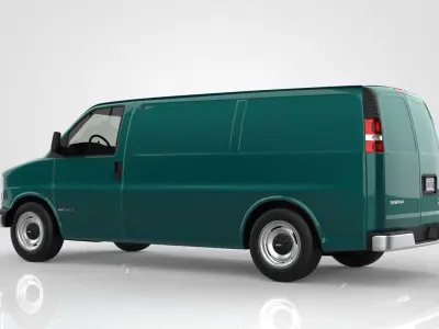 GMC Savana Van 1997 3D model