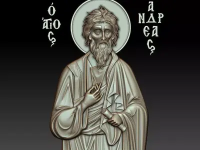 Andrew the Apostle 3D model