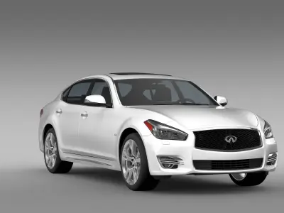 Infiniti Q70 56 L Y51 2017 3D model