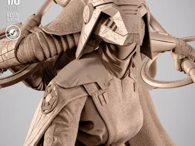 STAR WARS Gran Inquisitor Diorama  3D print model