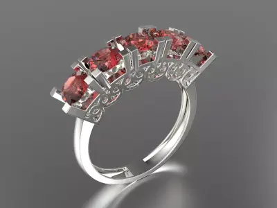 jewelry ring 344 3D print model