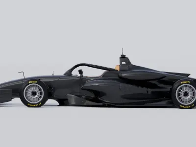 Tatuus MSV GB3-025 3D model v2 3D model