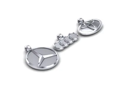 Pendants 3D print model