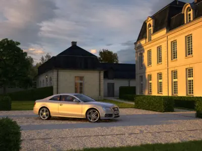 Archexteriors vol 12 - Audi A5 Coupe collection 3D model