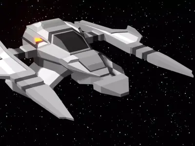 Spacecraft 25S01 3D model