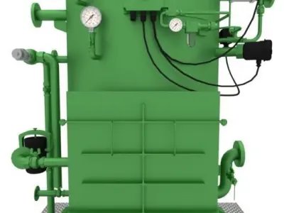 Oily Water Separator Low-poly 3D model