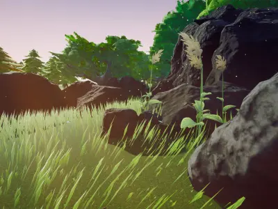 Stones and Rocks FREE Mini Pack - Unreal Engine 4 Free low-poly 3D model