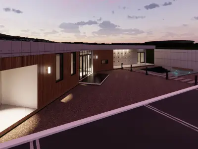 Modern Vila  3D model