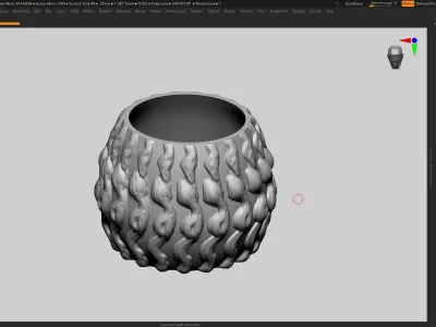 vase 3d print 459 3D print model