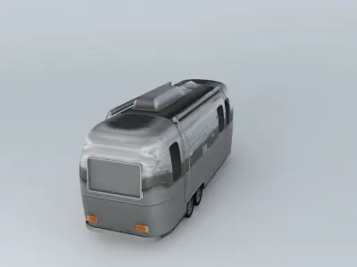 Airstream Caravan Dummy Free 3D model
