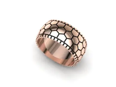 Man wedding ring 3D print model get