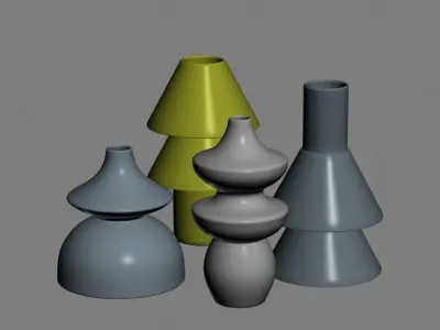 vase 07 3D model buy