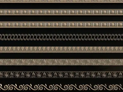 Ornament Pack Vol 4 - Ancient Greece Classical 3D model