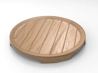 Pols Tray Low-poly 3D model