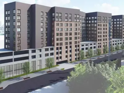 HIGH RISE ARCHITECTURAL REVIT MODEL FULLY FURNISHED 3D model