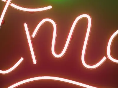 Neon Set 10 3D model