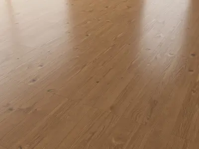 Parquet Oak Nut WWL set 3 3D model