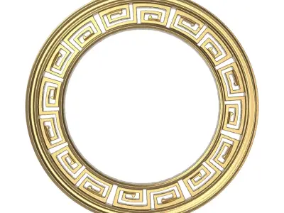 carved frame 3D model 64
