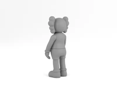 Kaws 1 3D print model