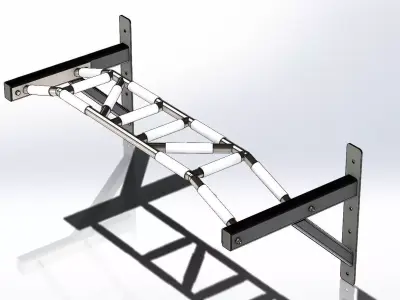 Pull-Up Bar gladiator Free 3D model