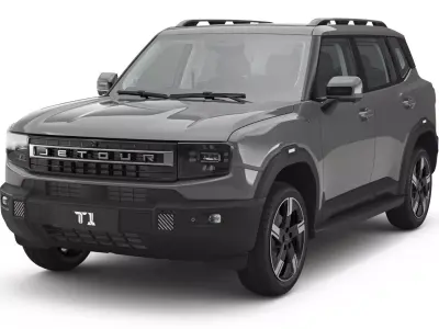 2026 Chery Jetour T1 with Interior 3D model