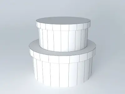 ornament decorative object box box Free 3D model