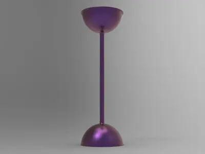 Pop Plant Pot Low-poly 3D model