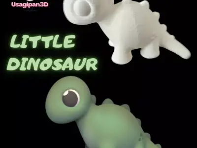Little Dinosaur 3D print model