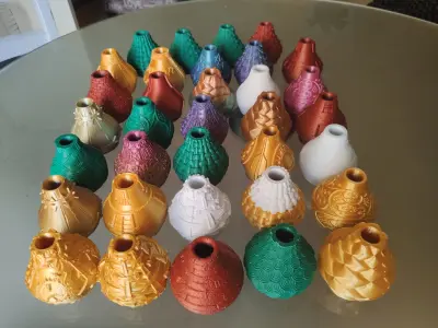 Collection de 86 vases   3d print  3D print model