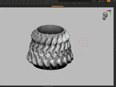 vase 3d print 292 3D print model