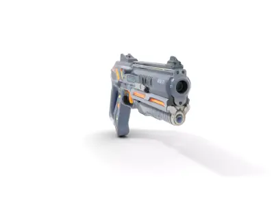 T H Neon Blaster model pack Low-poly 3D model