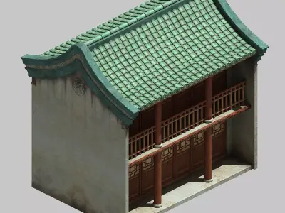 gAME House - Building - Double Level 32 3D model