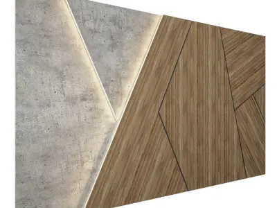 Wall Panel 13 3D model