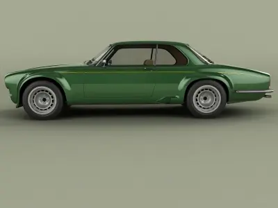 Jaguar XJ12C by Broadspeed 3D model