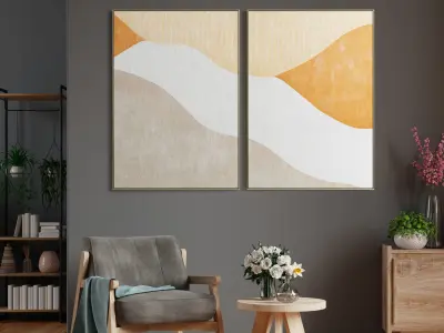 Photo Frame 204 Low-poly 3D model
