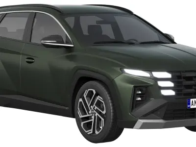 Hyundai Tucson 2024 3D model