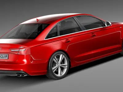 Audi S6 2013 3D model