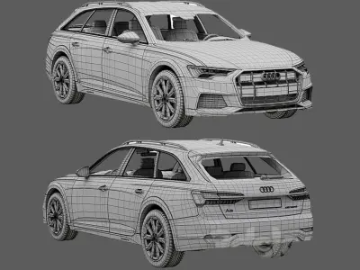 Audi A6 3D model