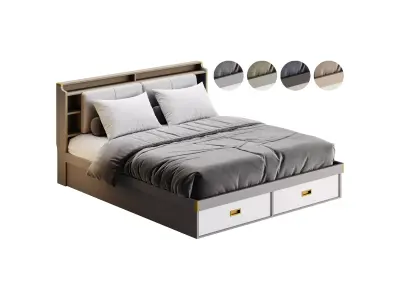 Headboard Standard Bed 3D model