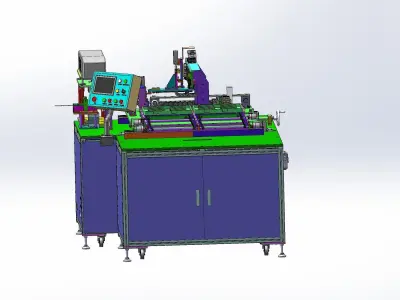 Laser wire stripper  3D model